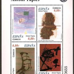 4664. Arte contemporáneo.Antoni Tàpies