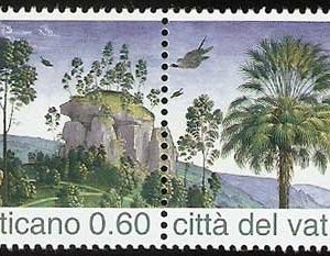 Serie sellos Vaticano 1557-58. Europa. Bosques