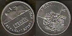 Monedas. 001 peseta S/C