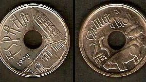 Monedas. 025 pesetas S/C