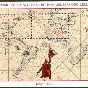 HB nº13. V Cent. del Descubrimiento y Evangelización de América