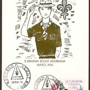 0123. Matasellos Semana Scout (Oviedo-28-30/05/1976)