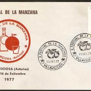 0146.Matasellos Festival de la Manzana (Villaviciosa – 14/09/77)