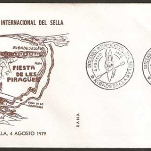 0162. Matasellos Descenso del Sella (Ribadesella-04/08/1979)