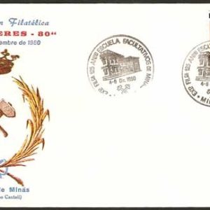 0177. Matasellos Escuela Capataces (Mieres – 1-7/12/1980)