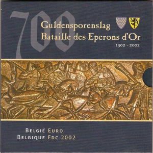 Euroset oficial de Bélgica 2002