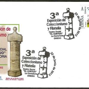 0777.3ª Exp. de Coleccionismo y Filatelia (Oviedo – 22/06/12)
