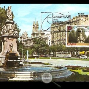 (1991) 4 Tarjetas. Madrid Capital Europea de la Cultura