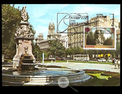 (1991) 4 Tarjetas. Madrid Capital Europea de la Cultura