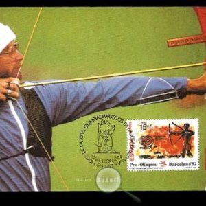 (1992) 3 Tarjetas Pre-Olímpica Barcelona 92