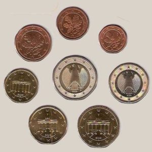 Serie monedas euro. Alemania 2002 – 1CECA