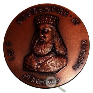 Medalla EXFIASTUR’85 – Cobre