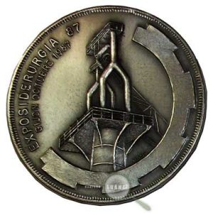 Medalla Feria de Muestras XXXI de Asturias (Exposiderurgia-1987)