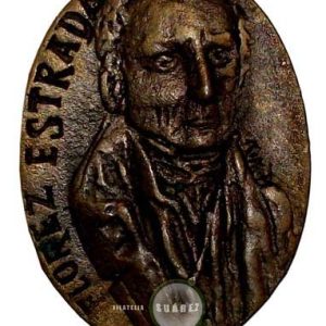 Medalla conmemorativa del político A. Floréz Estrada