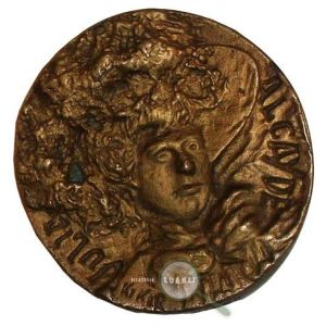 Medalla conmemorativa de la pintora Julia Alcayde