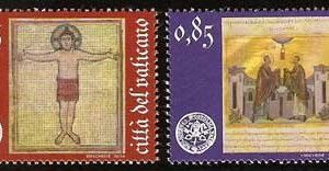 Serie sellos Vaticano 1529-30. Reapertura de la Biblioteca