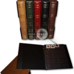 Album monedas «sist. cartones» FOLIO. Montado con hojas