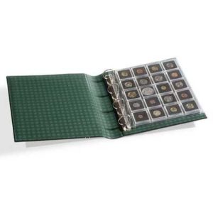 Hojas monedas Leuchtturm ENCAP para cápsulas quadrum