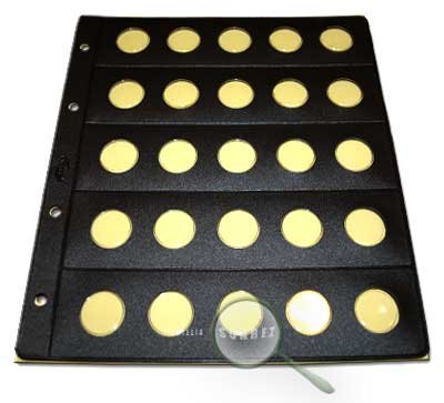 Hojas para monedas "PARDO" - Ref.77400