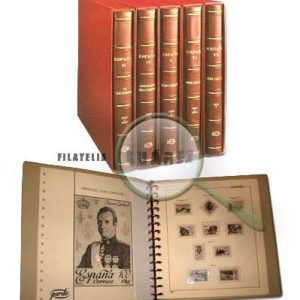 Album y hojas de sellos España 1950/65. Tomo III