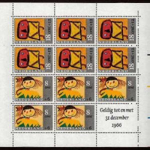 Hoja Bloque Holanda Nº 3 (**)