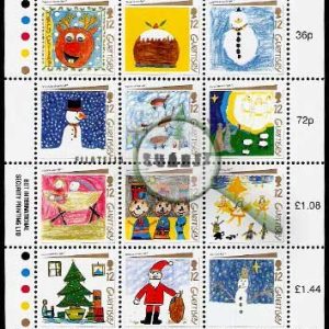 Hoja Bloque Isla de Guernsey Nº 14 (**)