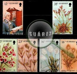 Serie de sellos Isla Guernsey nº 432/37 (**)