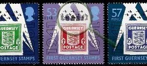 Serie de sellos Isla Guernsey nº 515/17 (**)