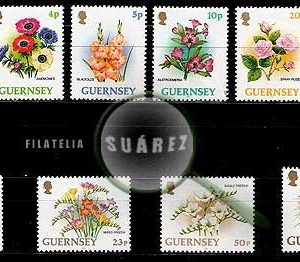 Serie de sellos Isla Guernsey nº 565/74 (**)