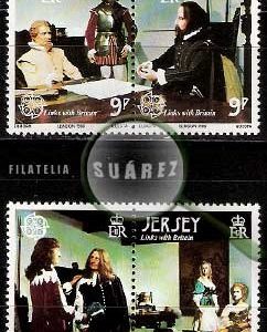 Serie de sellos Isla Jersey nº 213/16 (**)