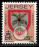 Serie de sellos Isla Jersey nº 260 (**)