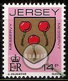Serie de sellos Isla Jersey nº 261 (**)