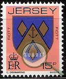 Serie de sellos Isla Jersey nº 262 (**)