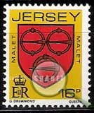 Serie de sellos Isla Jersey nº 364 (**)