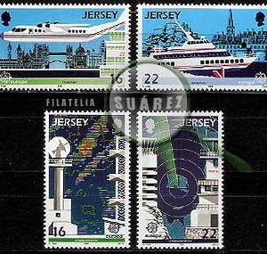 Serie de sellos Isla Jersey nº 429/32 (**)