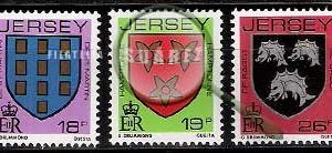 Serie de sellos Isla Jersey nº 433/35 (**)