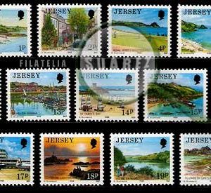 Serie de sellos Isla Jersey nº 457/69 (**)