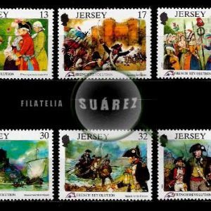 Serie de sellos Isla Jersey nº 479/84 (**)