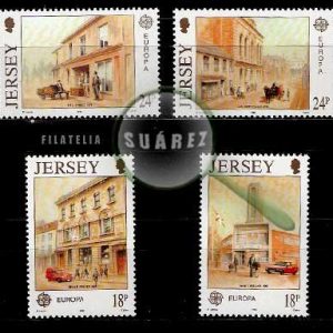 Serie de sellos Isla Jersey nº 502/05 (**)