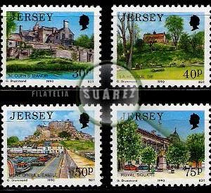 Serie de sellos Isla Jersey nº 506/09 (**)