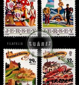 Serie de sellos Isla Jersey nº 510/13 (**)