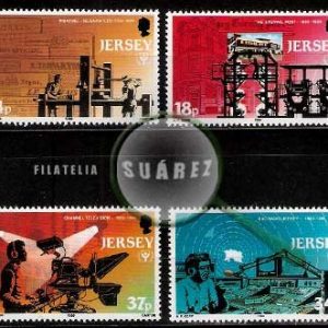 Serie de sellos Isla Jersey nº 514/17 (**)