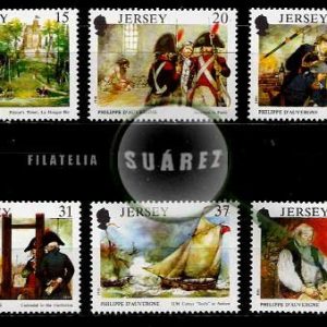 Serie de sellos Isla Jersey nº 527/32 (**)