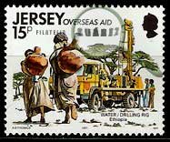 Serie de sellos Isla Jersey nº 547 (**)