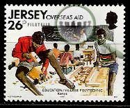 Serie de sellos Isla Jersey nº 549 (**)