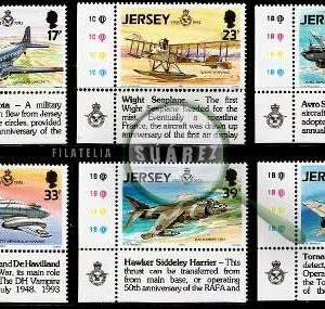 Serie de sellos Isla Jersey nº 609/14 (**)