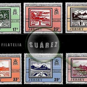 Serie de sellos Isla Jersey nº 617/22 (**)