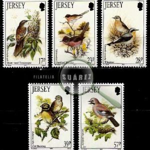 Serie de sellos Isla Jersey nº 624/28 (**)