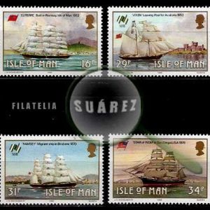 Serie de sellos Isla Man nº 371/74 (**)