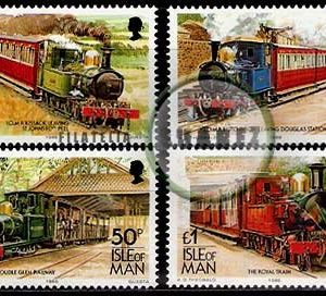 Serie de sellos Isla Man nº 381/84 (**)